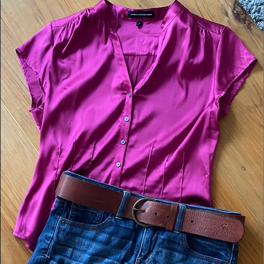 Express - silk shirt